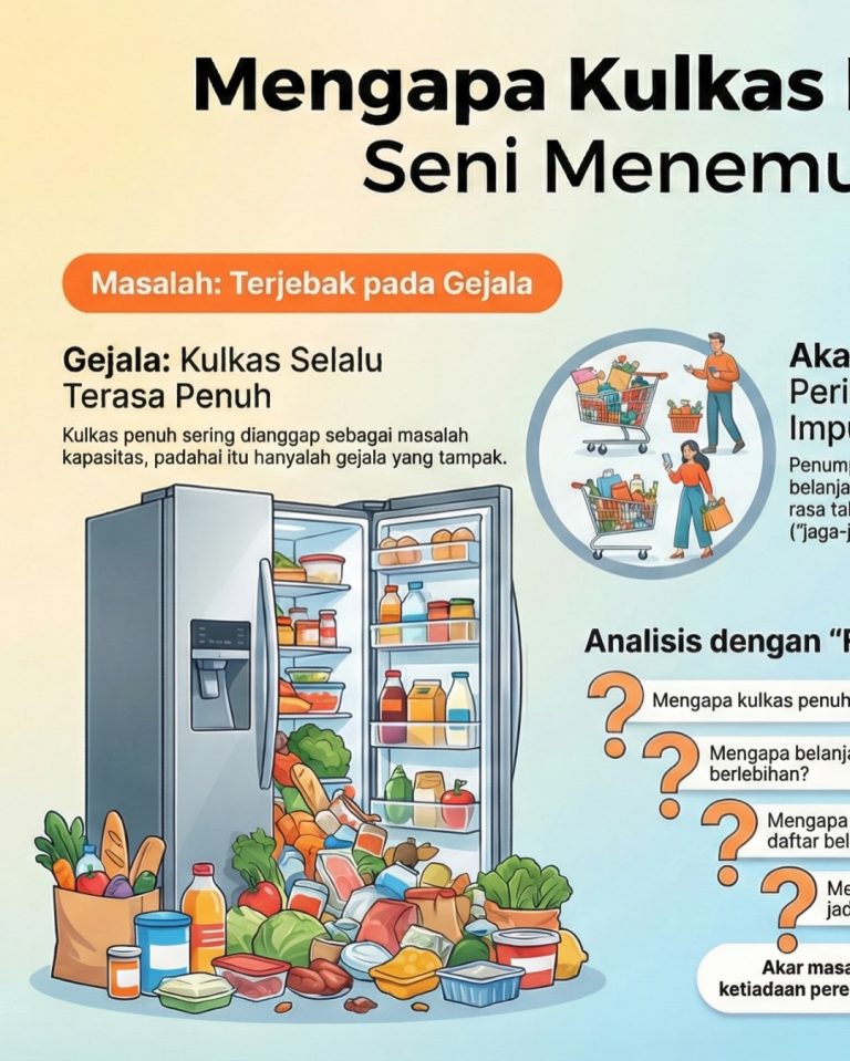 A bigger container never fixes poor planning. – Dwi Purnomo